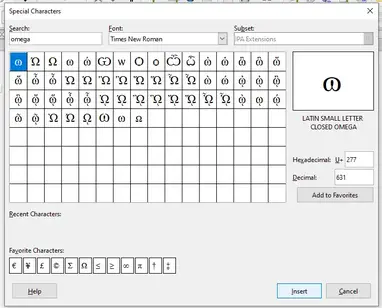 How To Type Ohm Symbol In Word Excel Aka Omega Symbol How I Got The Job
