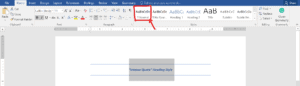 How to Remove Header and Heading Styles in Word?