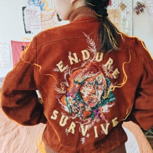 Hand embroidered Jacket - The Last of Us 2 - featured by Naughty Dog - Sony
