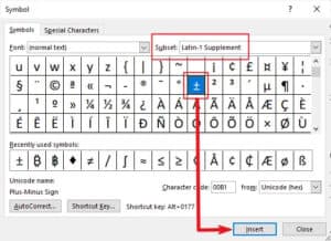 Everything You Need to Know About PLUS MINUS SYMBOL ALT Code