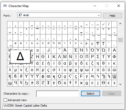 Delta Symbol and How to Type it on Keyboard - How I Got The Job