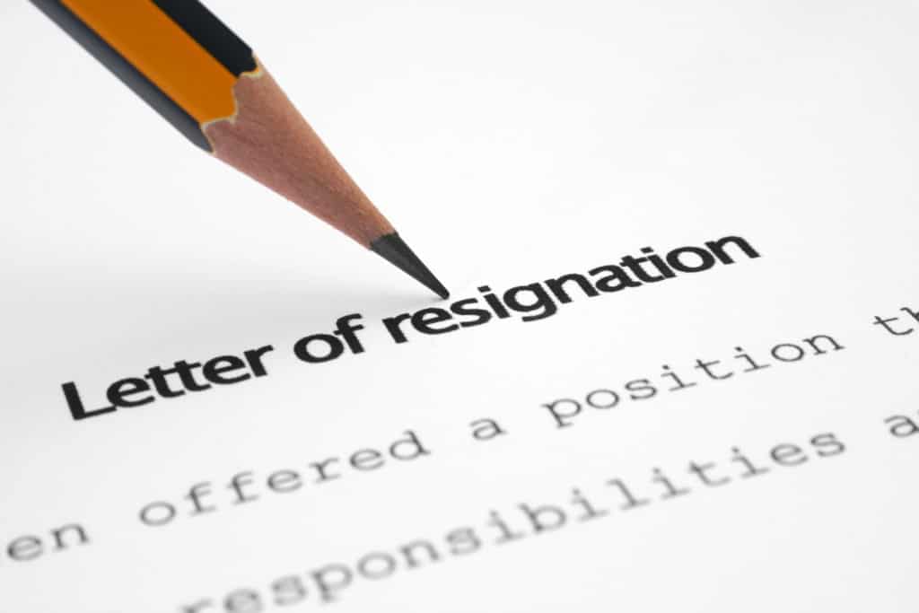 Short Notice Resignation Examples