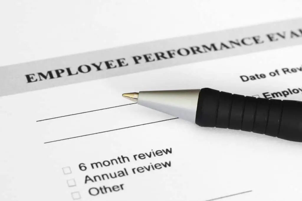QUALITY OF WORK PERFORMANCE REVIEWS