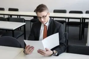 How to Sit at an Interview