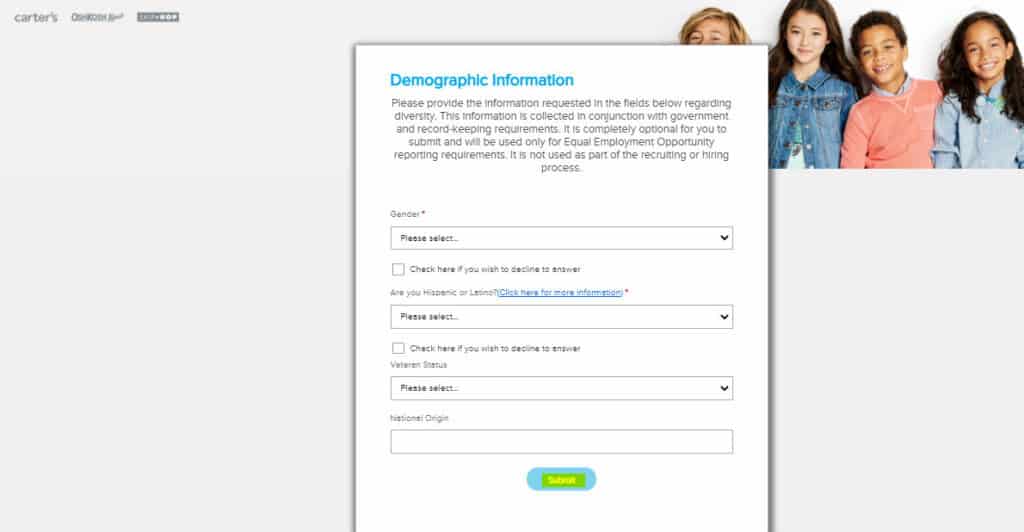 How to Apply in CARTER'S Careers?