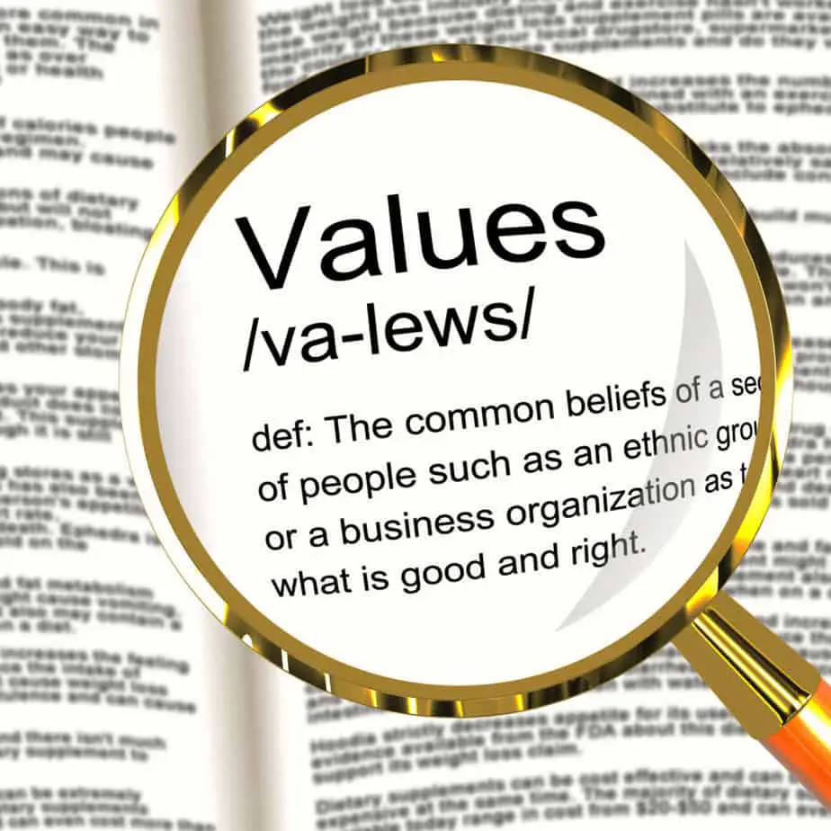 ORGANIZATIONAL VALUES ARE BEST INSPIRED BY LEADERS THROUGH