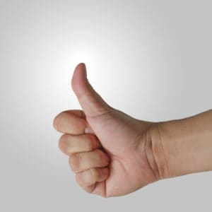 Thumbs up on ZipRecruiter what does it mean?