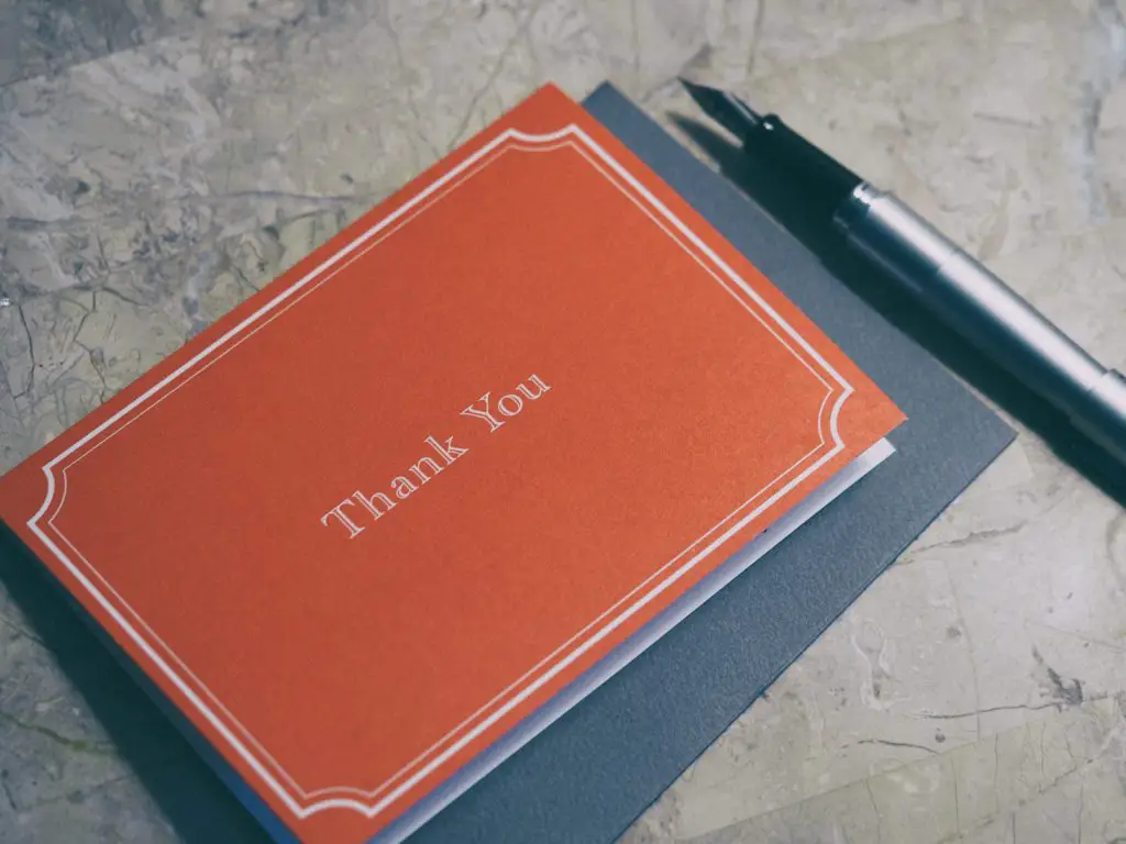 How To Write A Thank You Message?