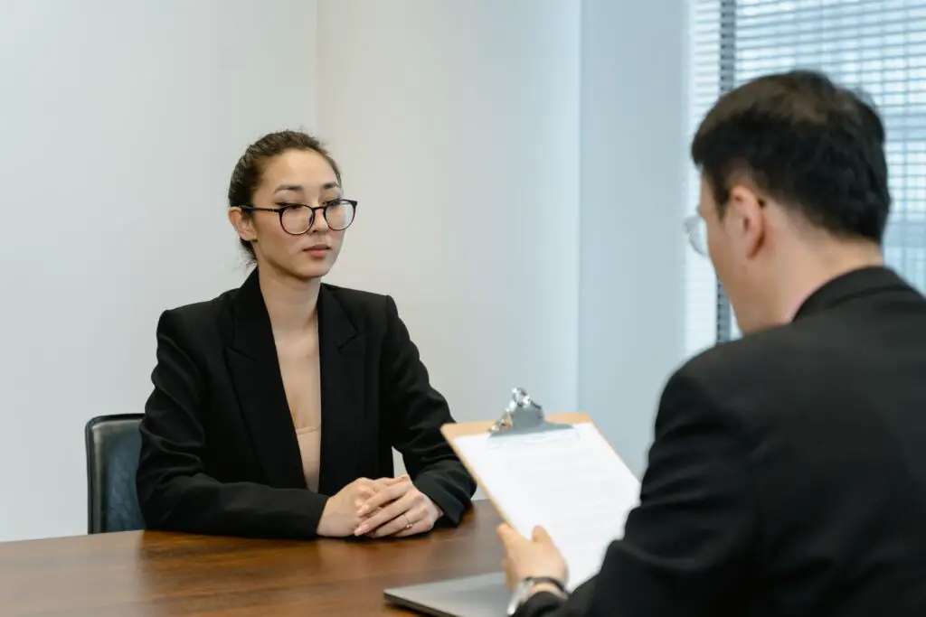 How To Sit At An Interview?