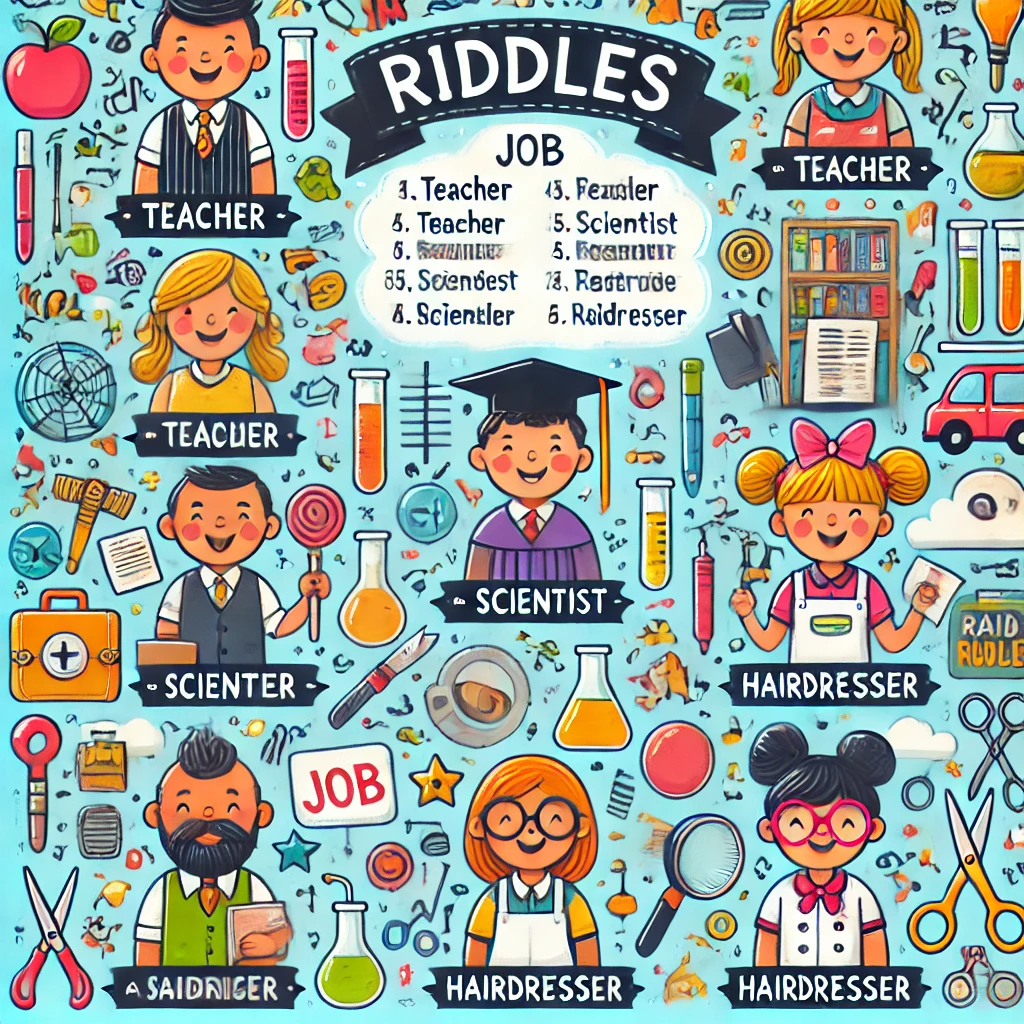 30+ Fun Job Riddles for Kids to Boost Learning and Laughter 🤔