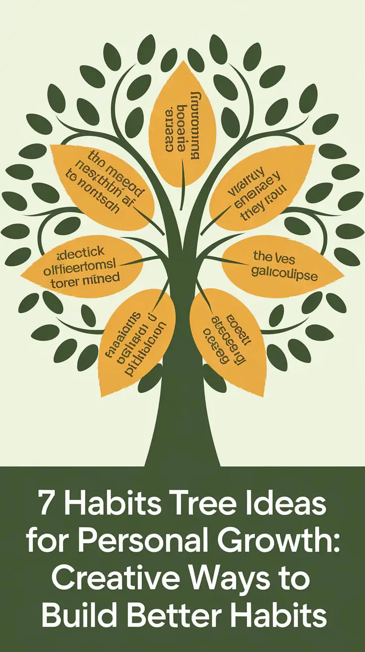 7 Habits Tree Ideas for Personal Growth: Creative Ways to Build Better ...