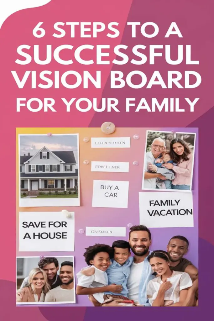 6 Steps to a Successful Vision Board for Your Family – How I Got The Job