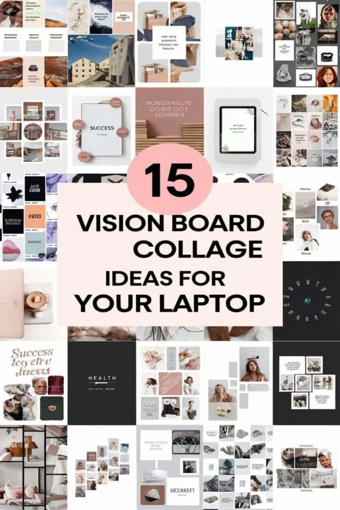 15 Vision Board Collage Ideas for Your Laptop to Manifest Your Goals! – How I Got The Job