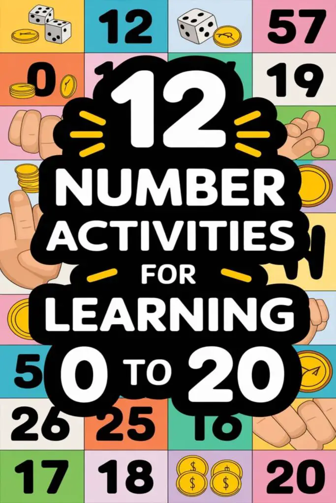 12 Engaging Number Activities for Learning 0 to 20 – Fun & Easy Math Games – How I Got The Job