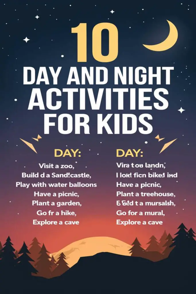 10 Fun & Engaging Day and Night Activities for Kids – Creative Play Ideas They’ll Love! – How I Got The Job