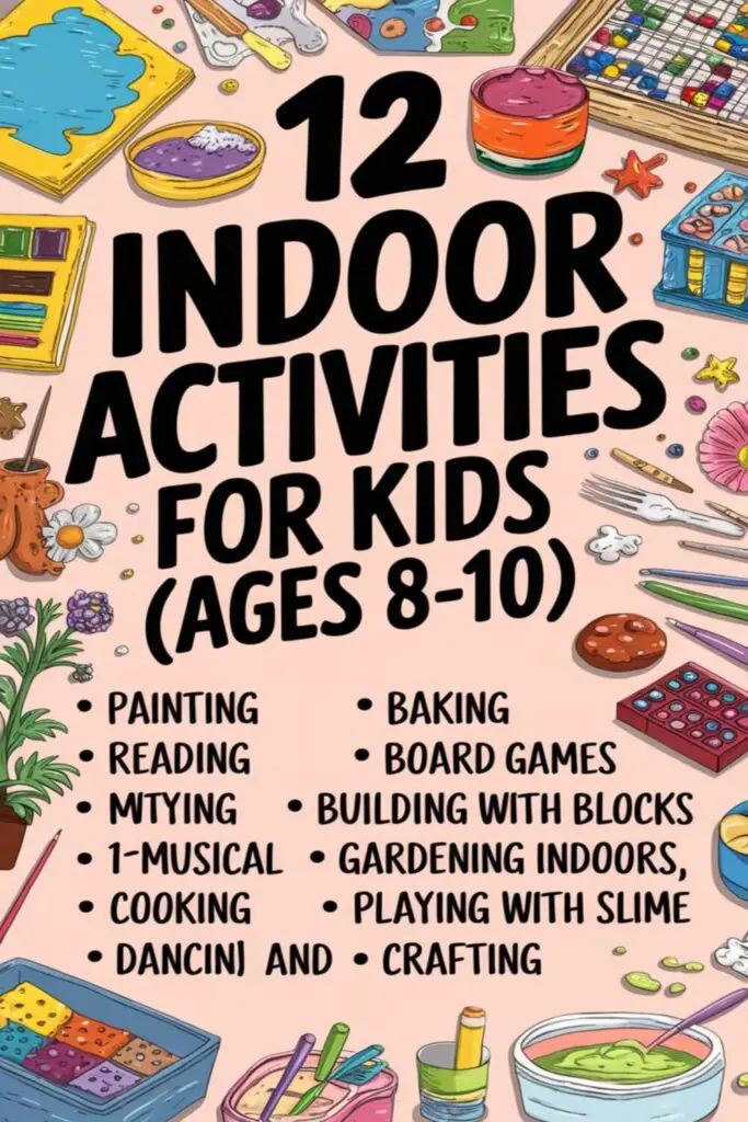 12 Fun & Engaging Indoor Activities for Kids (Ages 8-10) – How I Got The Job