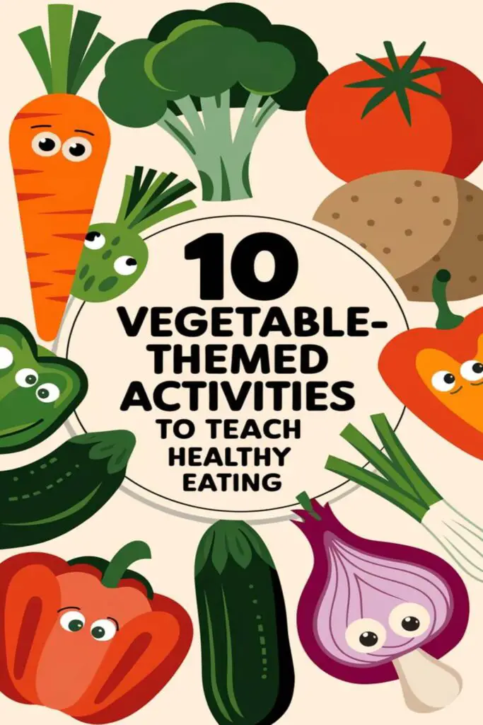 10 Fun & Easy Vegetable-Themed Activities to Teach Kids Healthy Eating – How I Got The Job