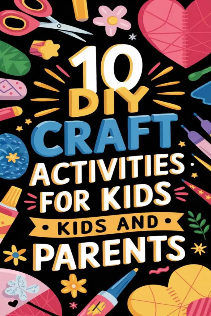 10 Fun & Easy DIY Craft Activities for Kids & Parents – How I Got The Job