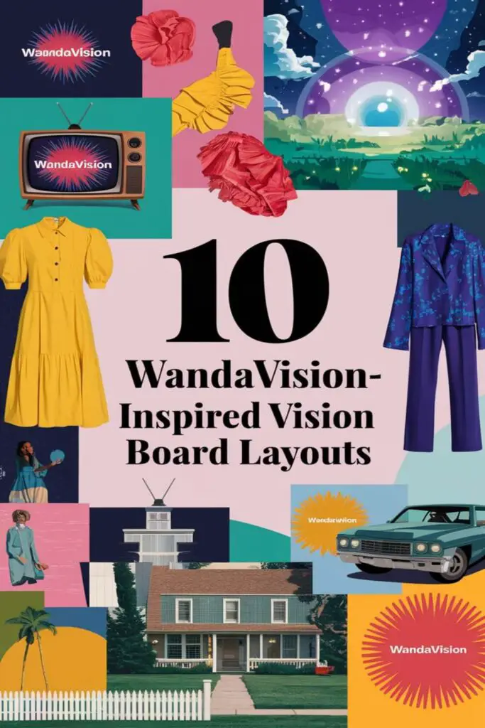 10 WandaVision-Inspired Vision Board Layouts for Manifesting Your Dream Reality – How I Got The Job